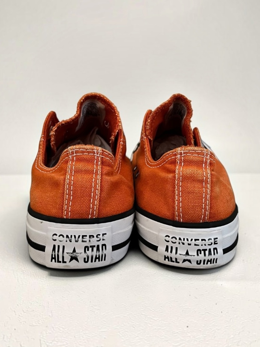 Converse Chuck Taylor All Star Shoreline Slip On Orange Women’s 6.5 - Picture 7 of 10